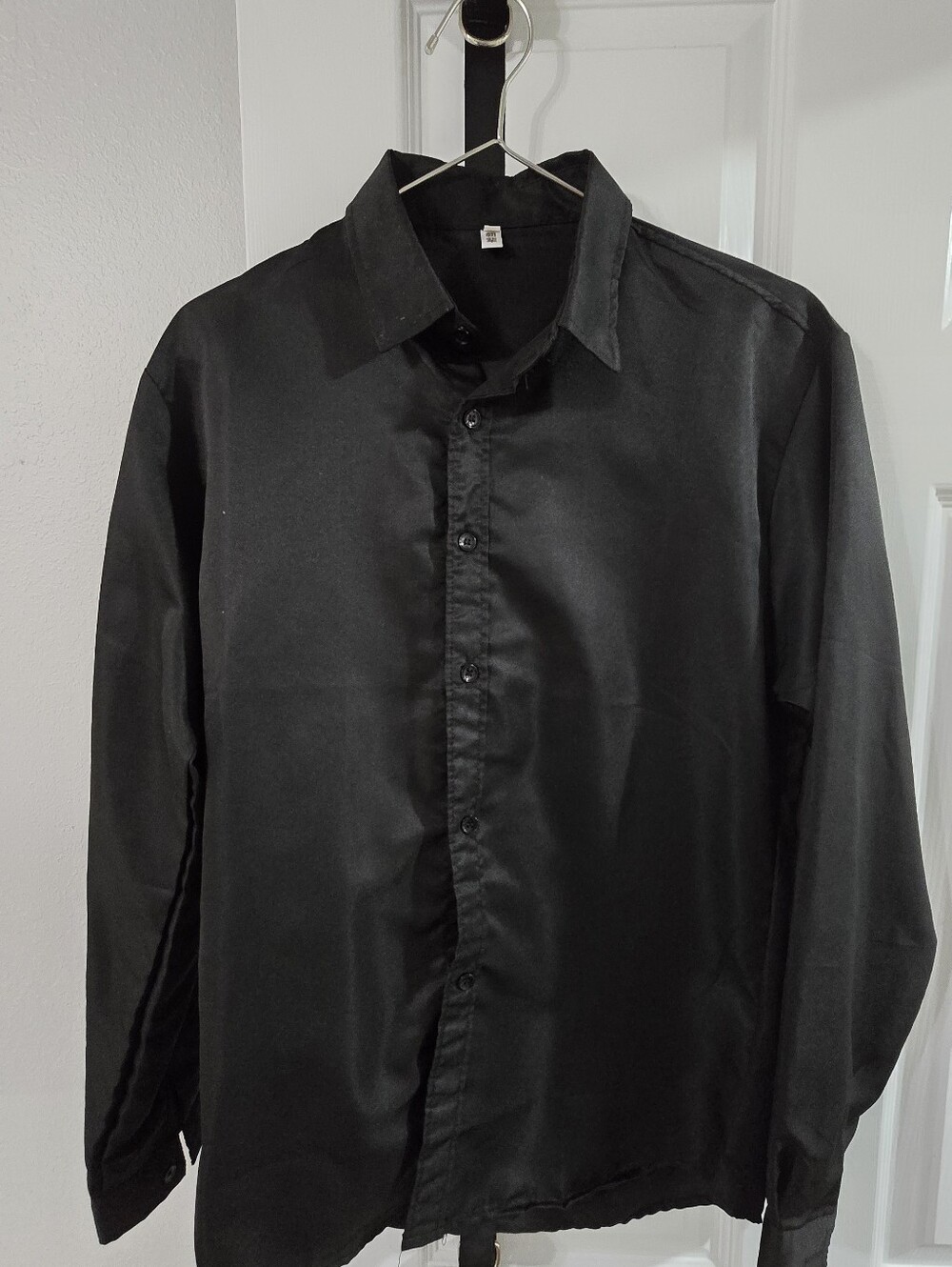 Classic Black Button-Up Shirt